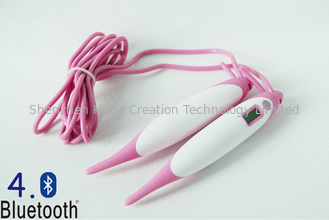 ประเทศจีน Bluetooth 4.0 Skip Smart Jump Rope Quantum Health Analyzer With Black And Pink ผู้ผลิต