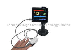 ประเทศจีน หน้าจอสัมผัสแบบพกพา Touch Screen Veterinary Patient Monitor, จอแสดงผล TFT ขนาด 3.5 นิ้ว ผู้ผลิต