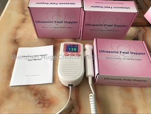 ประเทศจีน Pocket Prenatal Heart Doppler ทารกในครรภ์ BABY Heartbeat ชมพู 2.0 MHz ผู้ผลิต