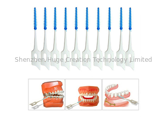 ประเทศจีน TPE Floss Oral Hygiene ทันตกรรมประดิษฐ์ทางทันตกรรมจัดฟันสำหรับทำความสะอาดฟัน ผู้ผลิต