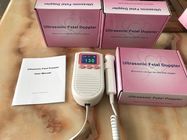 ประเทศจีน Pocket Prenatal Heart Doppler ทารกในครรภ์ BABY Heartbeat ชมพู 2.0 MHz โรงงาน