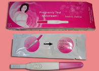 ประเทศจีน ต้นชุดปัสสาวะ HCG ชุดทดสอบการตั้งครรภ์ Home Detection Tool ความแม่นยำ 99.9% โรงงาน