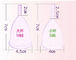 ถ้วยสุญญากาศซิลิโคนแบบใช้ซ้ำง่าย 20 มม. S -1801 ชมพู / ขาว / ม่วง ผู้ผลิต