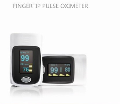 CE OLED two color display finger pulse monitor , portable medical pulse oximeter YK - 80A
