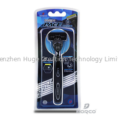 ประเทศจีน 6 Blades Performance mens safety razor With Powered Handle / shaving Razor SXB3000 CE ผู้ผลิต