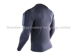 ประเทศจีน เสื้อยืดคอกลมแขนยาวลาย Sport Fitness เสื้อยืดคอกลมสำหรับผู้ชาย ผู้ผลิต