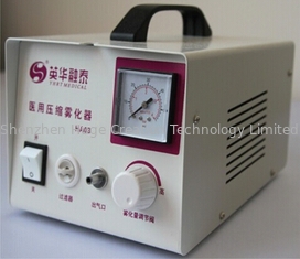 ประเทศจีน จำนวนหมอกควันที่สามารถปรับได้ Nebulizer Air Compressor รูระบายความร้อนคู่ ผู้ผลิต